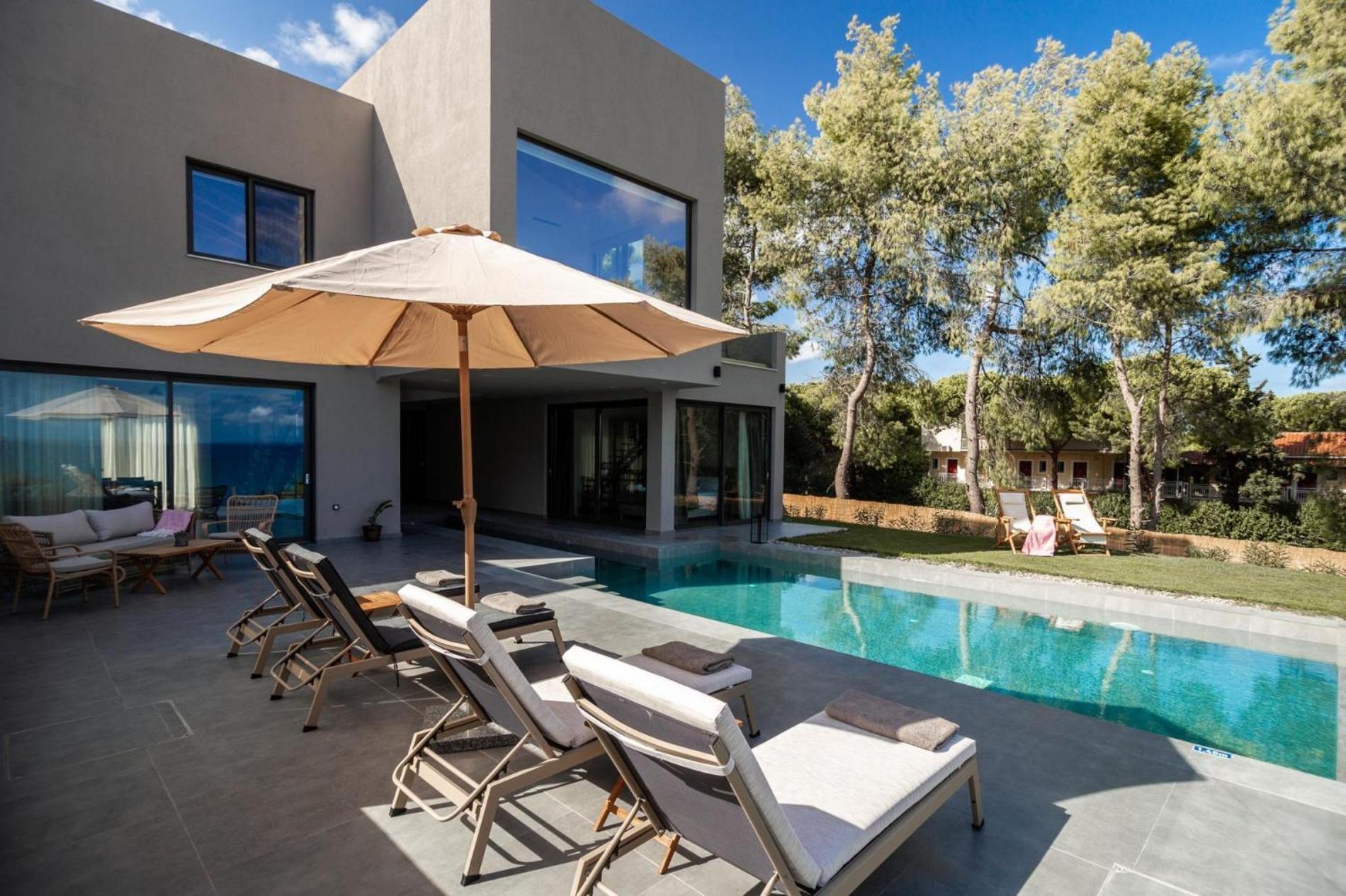 Luxury Villa Mon I Vassilikos Vasilikí Eksteriør billede