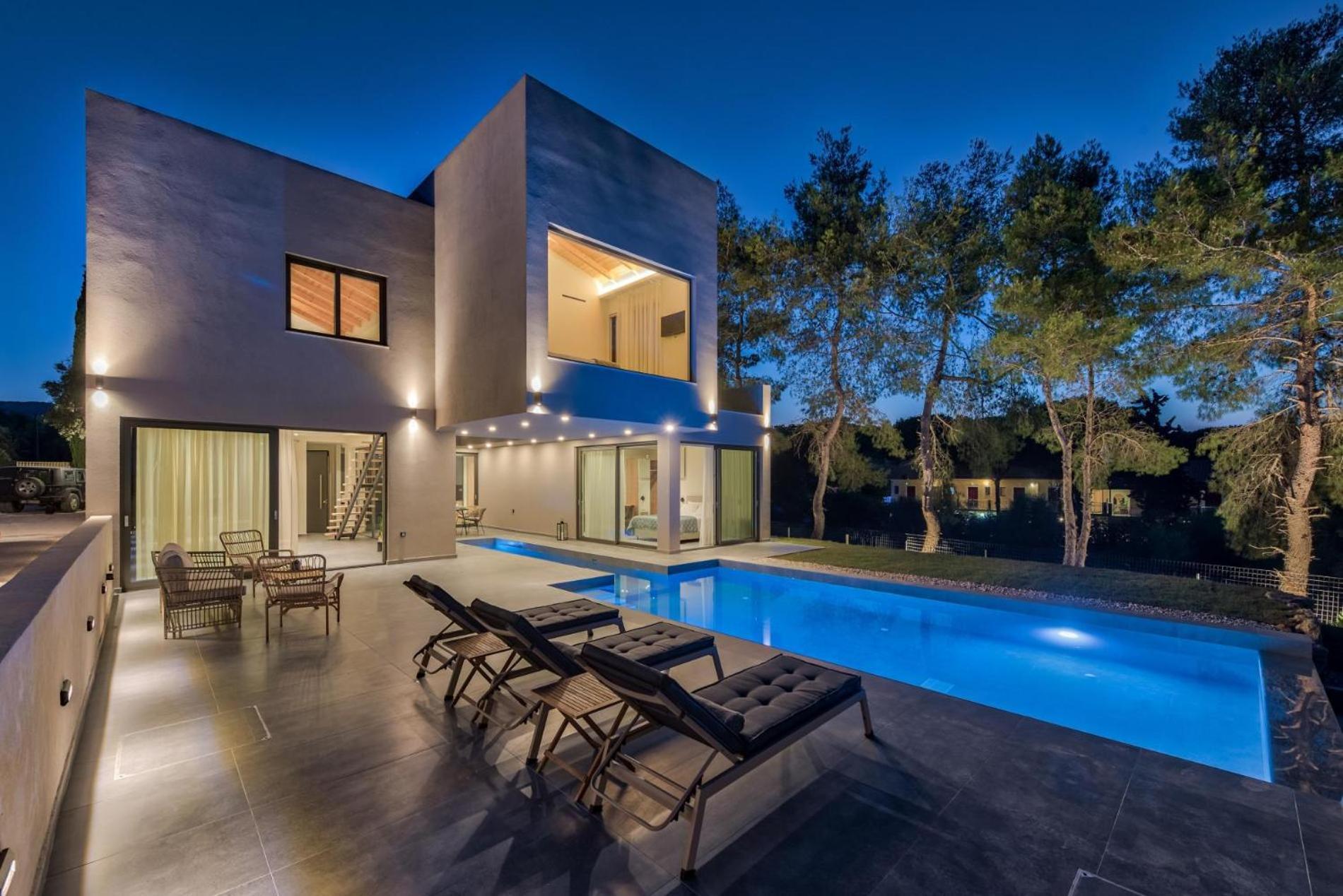 Luxury Villa Mon I Vassilikos Vasilikí Eksteriør billede