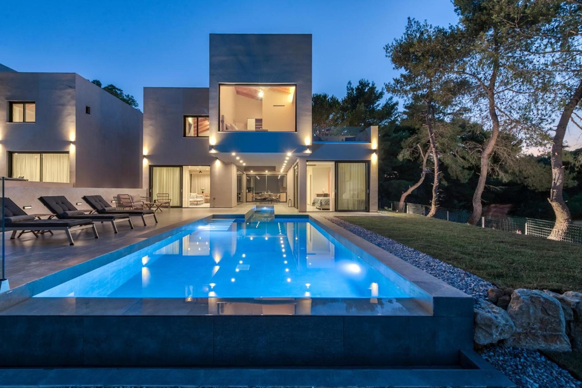 Luxury Villa Mon I Vassilikos Vasilikí Eksteriør billede
