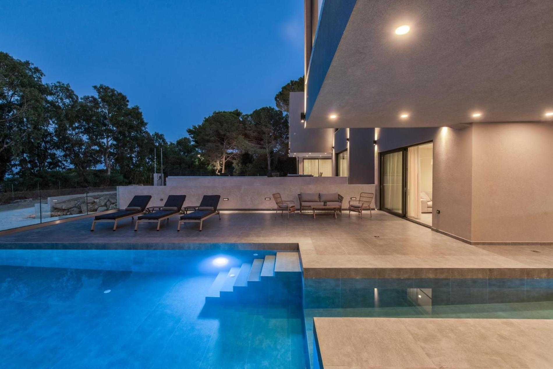 Luxury Villa Mon I Vassilikos Vasilikí Eksteriør billede