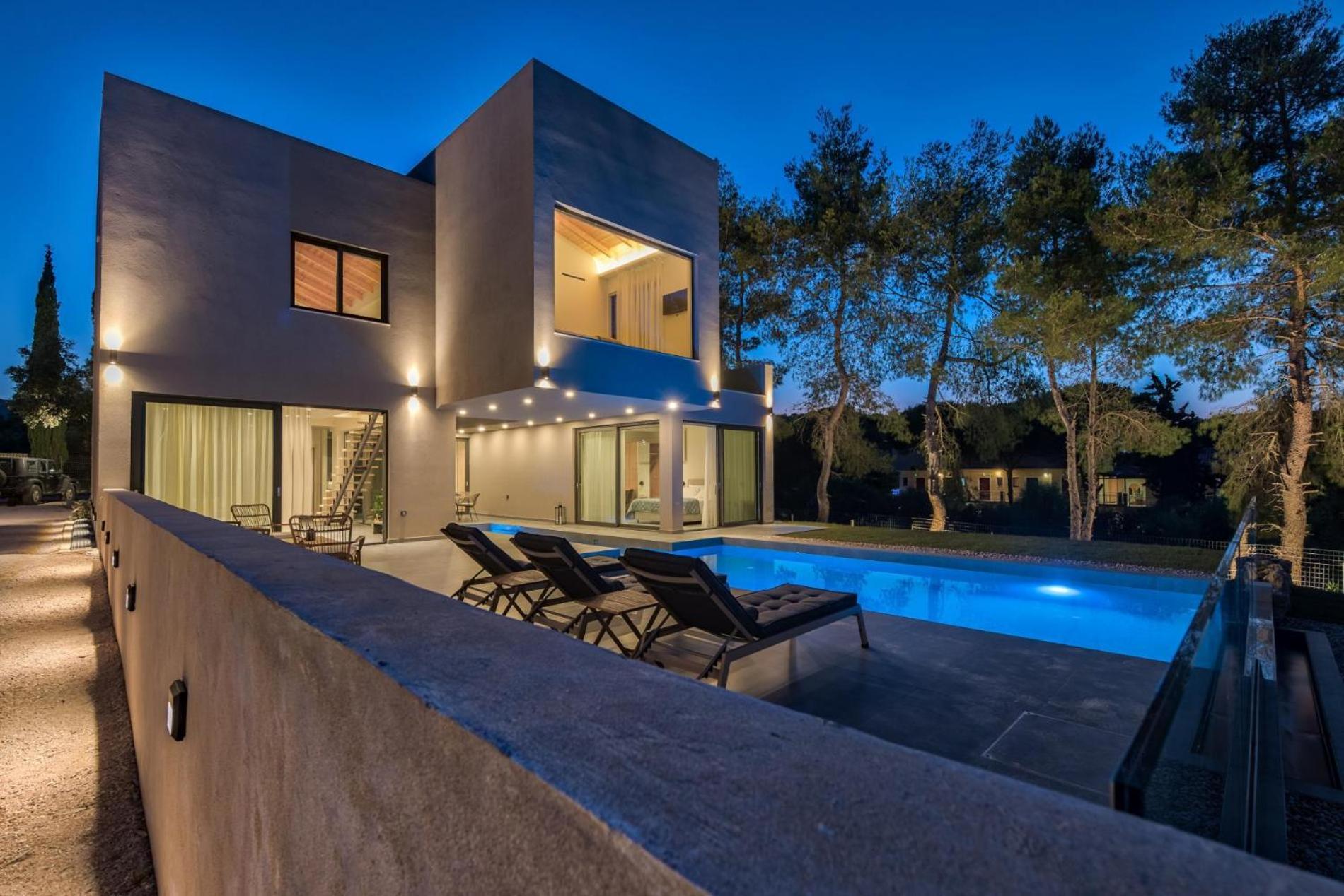 Luxury Villa Mon I Vassilikos Vasilikí Eksteriør billede
