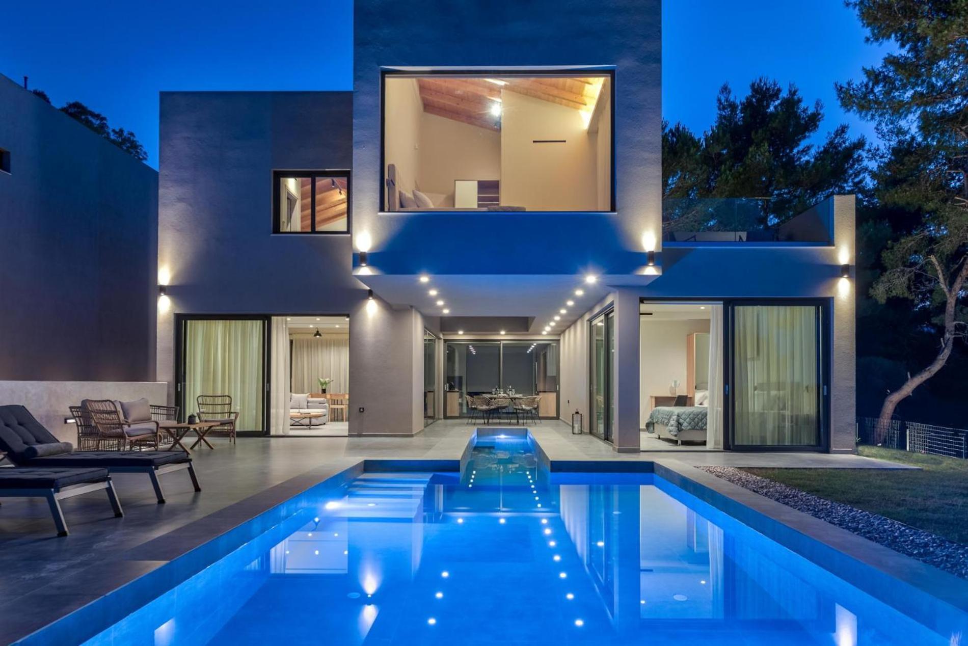 Luxury Villa Mon I Vassilikos Vasilikí Eksteriør billede