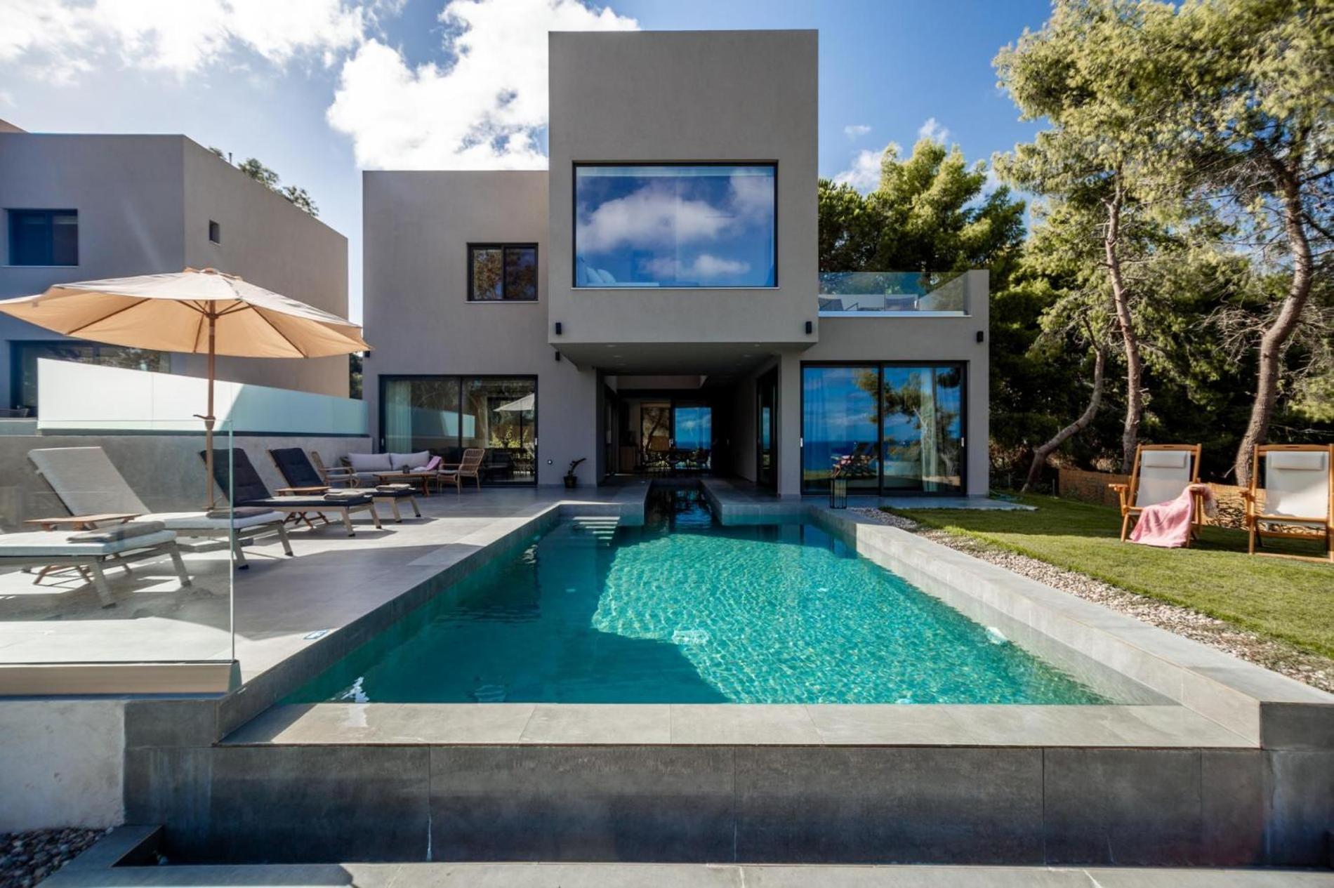 Luxury Villa Mon I Vassilikos Vasilikí Eksteriør billede