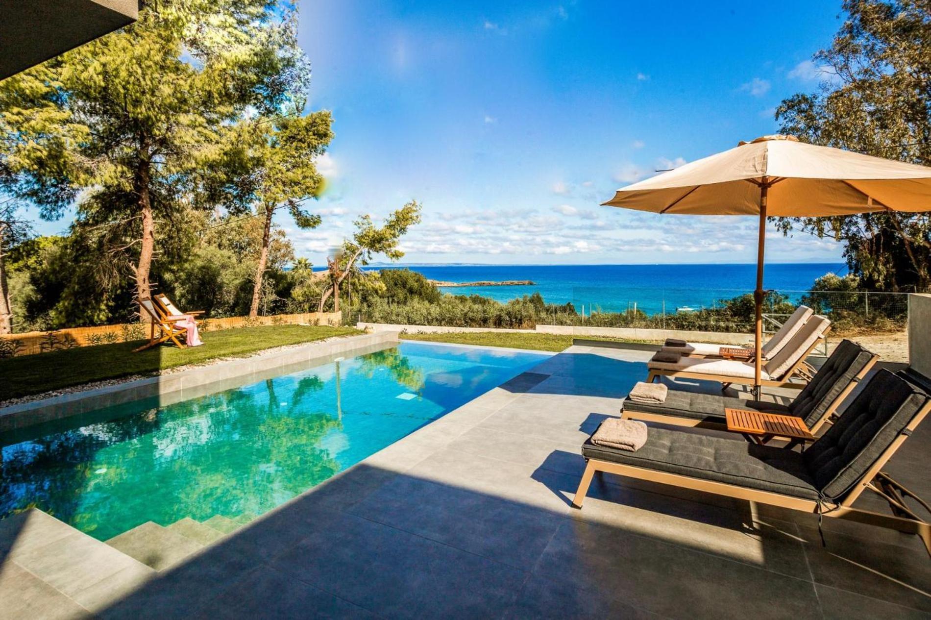 Luxury Villa Mon I Vassilikos Vasilikí Eksteriør billede