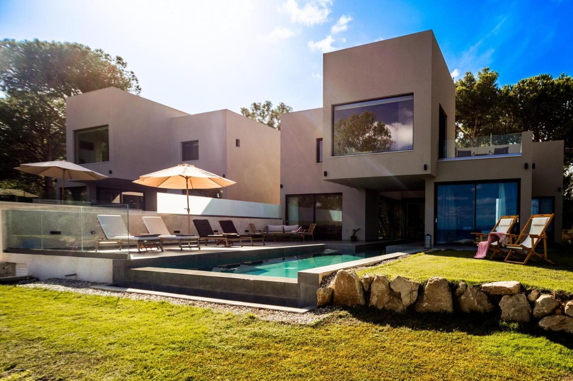 Luxury Villa Mon I Vassilikos Vasilikí Eksteriør billede